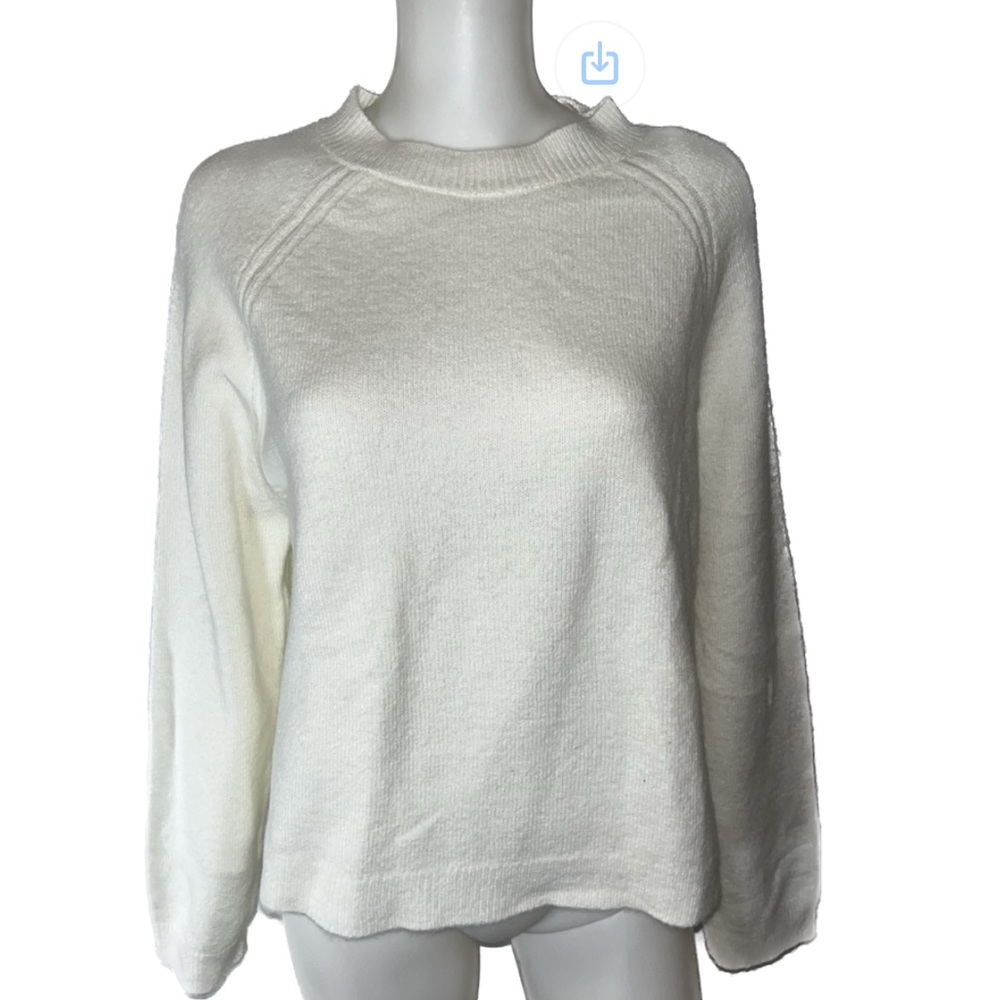 ASOS design womens white sweater size 10
